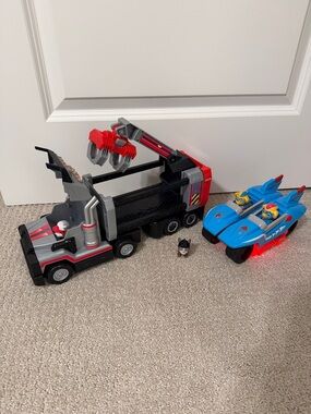 Paw Patrol Big Al Deluxe Truck, Tuck and Ella